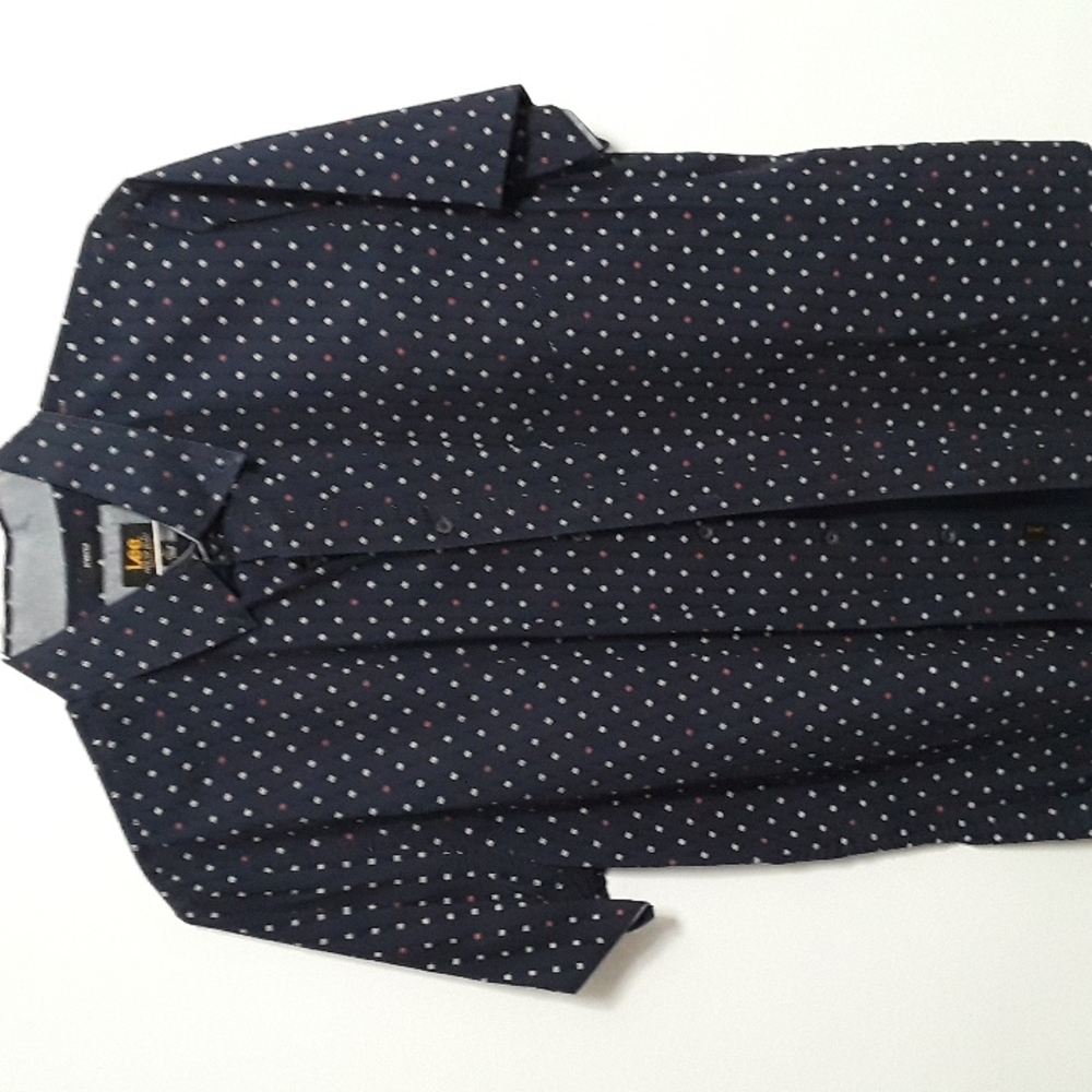 Lee XL short sleeve dark blue shirt